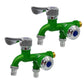 📢📢 1+1 gratis🚰 Dubbele kunststof waterkraan | 1 ingang, 2 uitgangen | twee onafhankelijke bedieningskleppen | vorst- en hittebestendig | lekvrije keramische cartridge | multifunctionele adapter voor wasmachine en vaatwasser