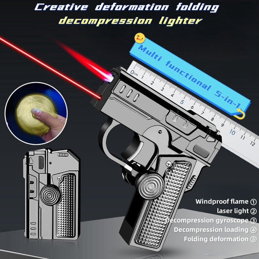 🔥49% KORTING Hot Sale🔥Multifunctionele opvouwbare winddichte aansteker