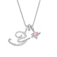 💝 Gouden Of Zilveren Hartje Letterhanger | Dainty & Waterproof Dagelijks Te Dragen Ketting | Attent Cadeau Voor Haar Voor Valentijnsdag Of Verjaardag