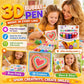 💥Laatste Dag Koop 1 Krijg 1 GRATIS!!🎁🔮Magische Pen – Teken 3D in één streep!🎄DIY Bubbel-Popcorn Tekenpennen 🔥