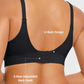 Feelingirl Wireless Push-Up Naadloos Comfortabele Volledige Dekking BH