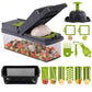🌷 15-delige Multifunctionele Groentesnijder Set – Supersnel Snijden, Rasp & Hakwerk zonder Gedoe | Veilig & Vaatwasmachinebestendig