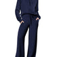 Dames Zachte en Comfortabele 2-delige Loungewear Set