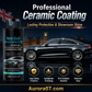 Hoogglanzende hydrofobe nanokeramische coatingspray