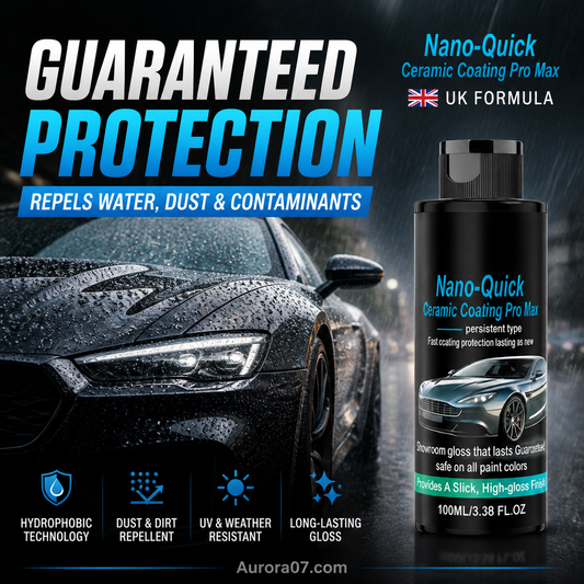 Hoogglanzende hydrofobe nanokeramische coatingspray