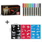 🔥NU 50% KORTING🎨Tijdelijke tattookits voor unieke body art🔥Perfect voor op de huid
