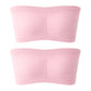 💐Ondersteunende Bandeau Bh – Draadvrije stevige ondersteuning, naadloos strapless ontwerp, zacht rekbaar materiaal, antislip siliconenband, comfortabel voor dagelijks gebruik & zomeroutfits✨