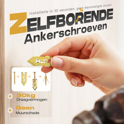 📢📢  1+1 gratis🔧 Expansieschroevenset – 36/72/144 stuks – voor thuis, deurscharnier-schroefdraadreparatie, kast- en tegelmontage