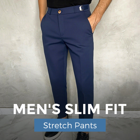 ⏳Tijdelijke aanbieding⏰Herenbroek met stretch en slim fit