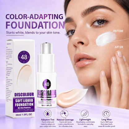 ✨ Kleurveranderende Foundation voor een Natuurlijke Finish