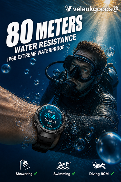 GT6pro smartwatch met Bluetooth-belfunctie – Bestseller