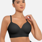 Feelingirl Wireless Push-Up Naadloos Comfortabele Volledige Dekking BH