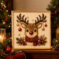 🧘 Ontspannend en geschikt voor beginners 🎨💎 DIY Kerst Parel & Strass Schilderkit