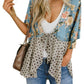 🌸 Nieuw Binnen! Floral Kimono met Ruches en Strik – Luchtig, Los & Boho Chic | Tijdelijk 49% KORTING – OP = OP