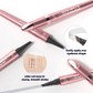 🥳1+1 gratis ✨Waterdichte micro-vork wenkbrauwpotlood – langhoudende brow pen voor natuurlijke haarstreken, vlekbestendig & perfect voor dagelijks gebruik en soft glam