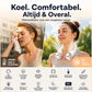 ❄️ Nek-aircoventilator – Fluisterstille persoonlijke verkoeling voor de zomer