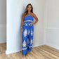 Tube Top Jarretel Jumpsuit