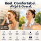 ❄️ Nek-aircoventilator – Fluisterstille persoonlijke verkoeling voor de zomer