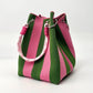 👜✨ LIMITED-TIME 50% KORTING! ✨ Boho Gestreept Gebreide Emmerhandtas voor Dames – Handgemaakte Zomer Strand Schoudertas