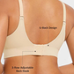 Feelingirl Wireless Push-Up Naadloos Comfortabele Volledige Dekking BH