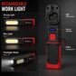 📢📢 50% KORTING🔧 Oplaadbare werklamp 1500LM – magnetische COB LED-monteurslamp met 360° draaibare haak, 180° verstelbare standaard, zaklampmodus en USB-C-oplaading, IP54 waterbestendig voor autoreparatie, garage en camping.