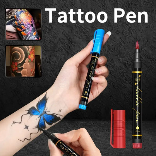 🔥NU 50% KORTING🎨Tijdelijke tattookits voor unieke body art🔥Perfect voor op de huid
