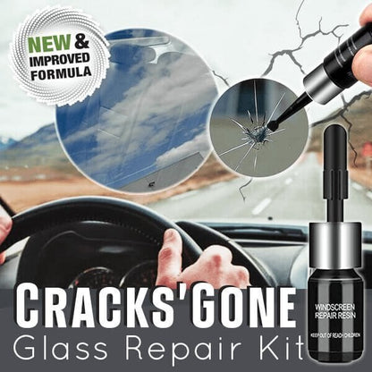 🔥TIJDELIJKE AANBIEDING - 1+1 GRATIS🔥Cracks Gone Glasreparatieset