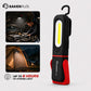 📢📢 50% KORTING🔧 Oplaadbare werklamp 1500LM – magnetische COB LED-monteurslamp met 360° draaibare haak, 180° verstelbare standaard, zaklampmodus en USB-C-oplaading, IP54 waterbestendig voor autoreparatie, garage en camping.