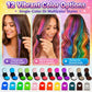 🔥50% KORTING  🌈Set met 12 kleuren tijdelijke haarkrijt en applicator