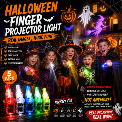 🎃👻Halloween-vingerprojector-ringetjes