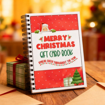 🎅✨Het ultieme kerstcadeaubonboek📚Hardcover-♻️Gratis pdf inbegrepen!