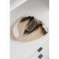 💇‍♀️Echt mensenhaar rechte clip-in haarpieces voor dun haar, ademende basis, lichtgewicht haarextensies voor hete zomer.