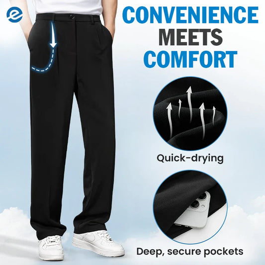 Super Rekbare Ice Silk Comfort Everyday Broek