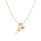 💝 Gouden Of Zilveren Hartje Letterhanger | Dainty & Waterproof Dagelijks Te Dragen Ketting | Attent Cadeau Voor Haar Voor Valentijnsdag Of Verjaardag