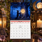 🧙‍♀️✨ Heksenkalender 2027 – Mystieke Wandkalender met 12 Maanden | Betoverde Bosillustraties | Sfeervolle Decoratie & Cadeau