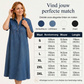 👗 NU 50% KORTING! 👖 Casual spijkerjurken met zakken – zachte denim & relaxed model – handige zakken, perfect voor elke dag – comfortabel en veelzijdig ✨🌸