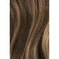 💇‍♀️Echt mensenhaar rechte clip-in haarpieces voor dun haar, ademende basis, lichtgewicht haarextensies voor hete zomer.