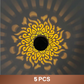 ☀️ Solar-Mandala-lamp voor tuin & terras – 2-in-1 grondspot & wandlamp – Ornamentale lichtdecoratie met vintage-effect – Roestvrij & duurzaam
