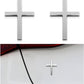 ✝️ Metal Jesus Christ Kruis Badge Stickers | 3D Kruis Zelfklevende Auto-Overlay Kratervuller