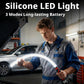 📢📢 50% KORTING🔦 Buigbare LED-werklamp – flexibele, oplaadbare zaklamp met hoge lichtopbrengst voor handsfree inspectie, autoreparatie onder de motorkap, garage, monteurs, DIY, kamperen en pech onderweg.