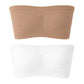 💐Ondersteunende Bandeau Bh – Draadvrije stevige ondersteuning, naadloos strapless ontwerp, zacht rekbaar materiaal, antislip siliconenband, comfortabel voor dagelijks gebruik & zomeroutfits✨