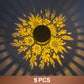 ☀️ Solar-Mandala-lamp voor tuin & terras – 2-in-1 grondspot & wandlamp – Ornamentale lichtdecoratie met vintage-effect – Roestvrij & duurzaam