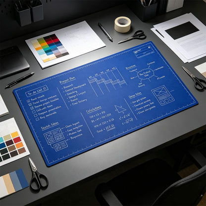 📢📢 50% KORTING!!📝✨Maak van je bureau een herbruikbare creatieve werkplek — schrijf, schets en plan zonder papier te verspillen!