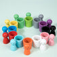 Kleur sorteer bekers