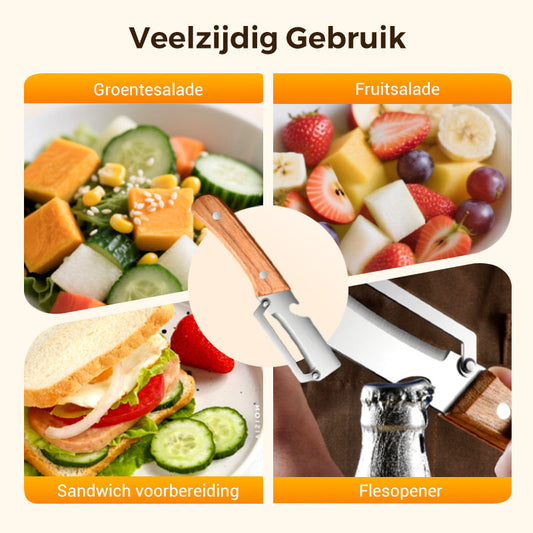 🥕2 + 1 gratis🔥 Multifunctionele groentenschiller voor de keuken – Roestvrij lemmet, ergonomisch handvat & ideaal voor fruit en groente ✨