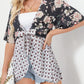 🌸 Nieuw Binnen! Floral Kimono met Ruches en Strik – Luchtig, Los & Boho Chic | Tijdelijk 49% KORTING – OP = OP