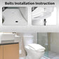 📢📢 1+1 gratis🚽 Universele wc-bril boutenset, schroeven, snel te demonteren, eenvoudig te installeren, vervangingsset voor wc-brillen, onderhouds- en bevestigingsaccessoires voor wc-deksels