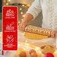🎄 Reliëfdeegrol | Feestelijke koekpatronen