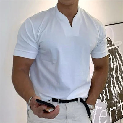 ⏰ Nu 64% korting! 💎 Heren T-shirt - Kort model, perfect voor werk, sport en vrije tijd.