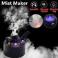 💨 NU 50% KORTING! ⚡ 12-LED ultrasone mistmaker – Creëert koele mist & kleurrijk licht – Perfect voor luchtbevochtigers, fonteinen of Halloween-decoratie – Werkt stil in water 💧✨